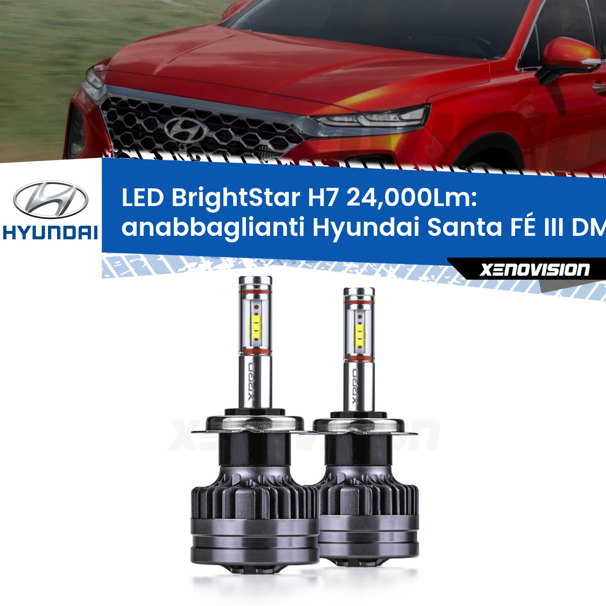 Illuminazione abitacolo per Hyundai Santa FE DM 2.4 CCVT AWD