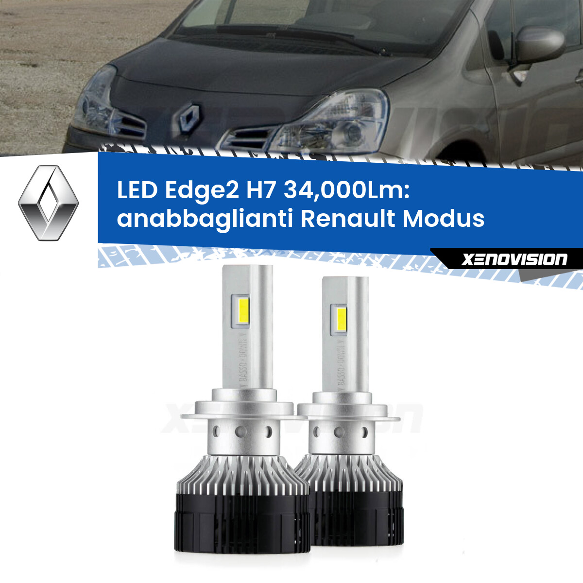 Luci posizione LED Renault Modus 2004-2012: T10 Bolt
