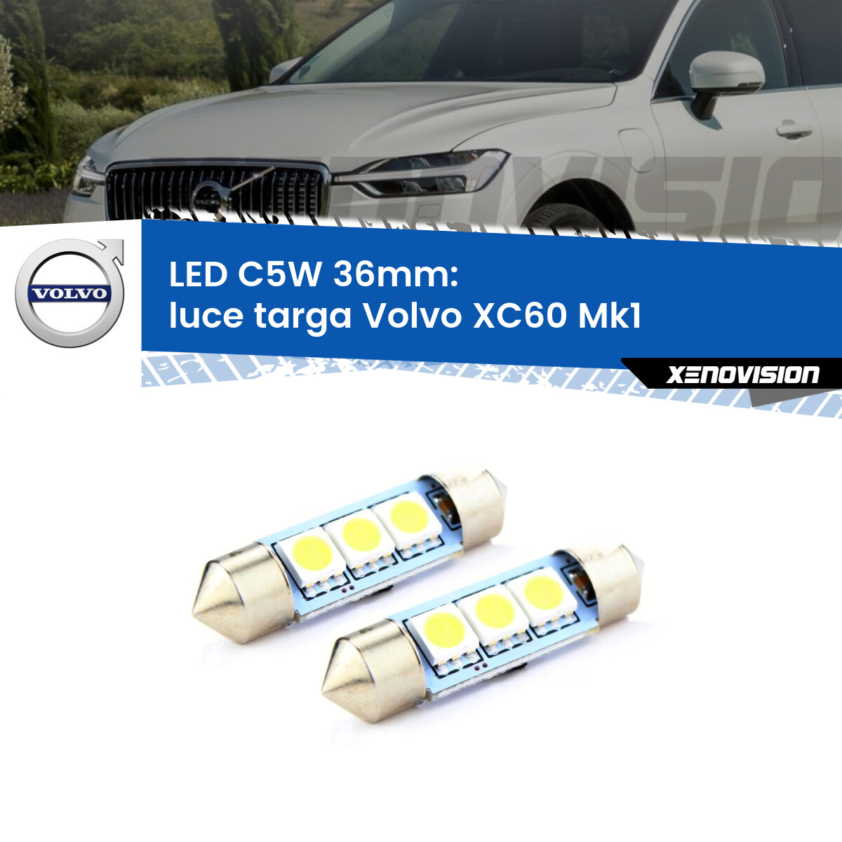 KIT LUCI TARGA A LED COMPATIBILE CON Volvo 940