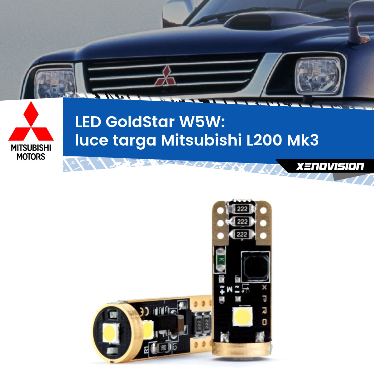 Luci Targa A LED MKptopia Per Renault Clio, Espace, Megane, Logan E Duster – Installazione Plug&Play