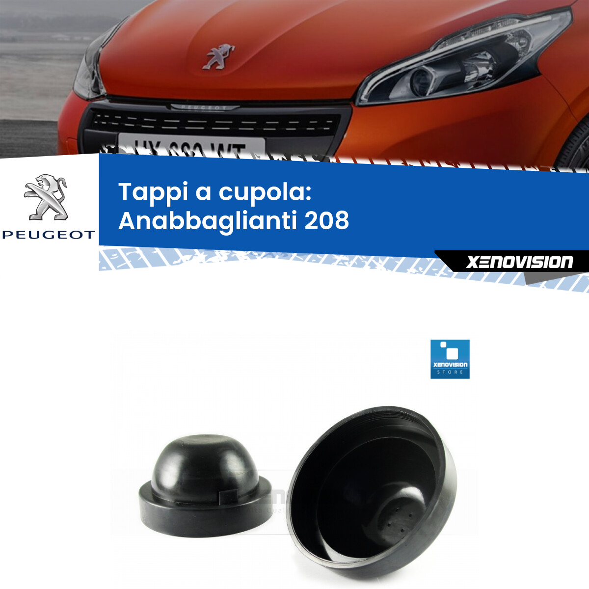 4 pezzi Coprimozzi per PEUGEOT 108 208 2008 308 3008 4008 508 5008 405 307 505 406 60mm, Antipolvere Coprimozzo Ruota, Protezione ​dalla Ruggine Centro Copricerchi Tappi, Coperture ​per Mozzi con Logo