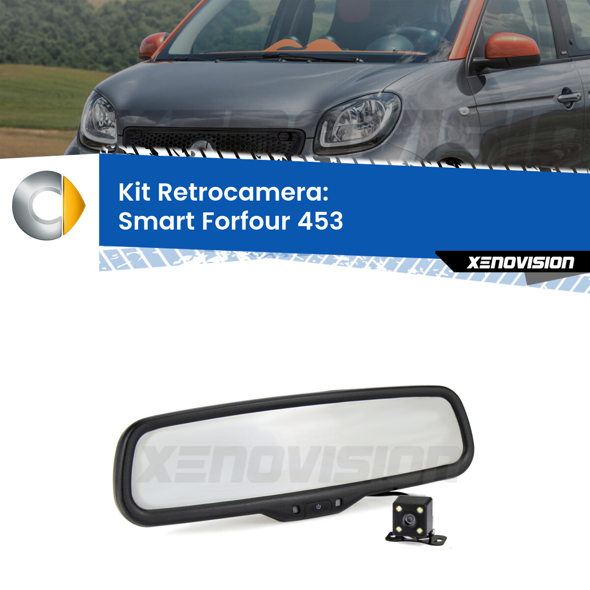 Vetro Specchio Retrovisore Destro PRASCO ME3087523 – Termico E Convesso Per Smart ForTwo/ForFour E Renault Twingo (2014-2019) - 2
