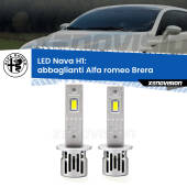 0 Abbaglianti LED Alfa romeo Brera  con fari Bi-Xenon: H1 Nava H1: Kit LED Nava 20.000Lumen
