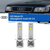 0 Abbaglianti LED Audi A6 C4 1994 -1997: H1 Nava H1: Kit LED Nava 20.000Lumen