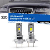 0 Abbaglianti LED Audi A8 D3 2002 -2009: H7 Nava H7: Kit LED Nava 20.000Lumen