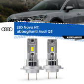 0 Abbaglianti LED Audi Q3  2011 -2018: H7 Nava H7: Kit LED Nava 20.000Lumen
