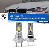 0 Abbaglianti LED BMW Serie-3 F30, F80 2012 -2019: H7 Nava H7: Kit LED Nava 20.000Lumen