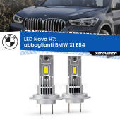 0 Abbaglianti LED BMW X1 E84 2009 -2015: H7 Nava H7: Kit LED Nava 20.000Lumen