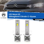 0 Abbaglianti LED Citroën C-Elysee 2012 in poi: H1 Nava H1: Kit LED Nava 20.000Lumen
