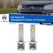 0 Abbaglianti LED Citroën C3 Picasso 2009 -2016: H1 Nava H1: Kit LED Nava 20.000Lumen