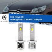 0 Abbaglianti LED Citroën C5 My04 2004 -2008: H1 Nava H1: Kit LED Nava 20.000Lumen