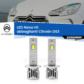 0 Abbaglianti LED Citroën DS3 2009 -2015: H1 Nava H1: Kit LED Nava 20.000Lumen