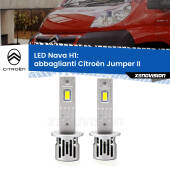 0 Abbaglianti LED Citroën Jumper II 2002 in poi: H1 Nava H1: Kit LED Nava 20.000Lumen