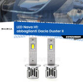 0 Abbaglianti LED Dacia Duster II prima serie: H1 Nava H1: Kit LED Nava 20.000Lumen