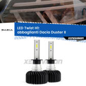 0 Abbaglianti LED Dacia Duster II restyling: H1 11,000Lm H1: Kit LED Twist 11.000Lm