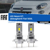 0 Abbaglianti LED Fiat 500L  2012 -2018: H7 Nava H7: Kit LED Nava 20.000Lumen
