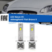 0 Abbaglianti LED Fiat Bravo II 2006 -2014: H1 Nava H1: Kit LED Nava 20.000Lumen