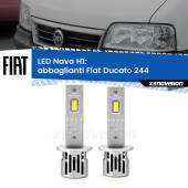 0 Abbaglianti LED Fiat Ducato 244 2002 -2006: H1 Nava H1: Kit LED Nava 20.000Lumen
