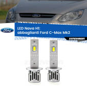 0 Abbaglianti LED Ford C-Max Mk2 2011 -2019: H1 Nava H1: Kit LED Nava 20.000Lumen