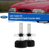 0 Abbaglianti LED Ford Courier Mk2 1996 -1999: H1 11,000Lm H1: Kit LED Twist 11.000Lm