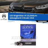 0 Abbaglianti LED H1 22,000Lm per Citroën DS4 2011 -2015 H1: Kit LED BrightStar 22000Lm