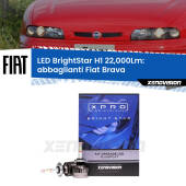 0 Abbaglianti LED H1 22,000Lm per Fiat Brava  1995 -2001 H1: Kit LED BrightStar 22000Lm
