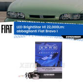 0 Abbaglianti LED H1 22,000Lm per Fiat Bravo I 1995 -2001 H1: Kit LED BrightStar 22000Lm
