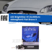 0 Abbaglianti LED H1 22,000Lm per Fiat Bravo II 2006 -2014 H1: Kit LED BrightStar 22000Lm