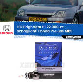 0 Abbaglianti LED H1 22,000Lm per Honda Prelude Mk5 1996 -2000 H1: Kit LED BrightStar 22000Lm