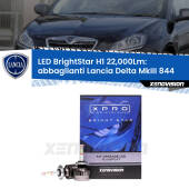 0 Abbaglianti LED H1 22,000Lm per Lancia Delta MkIII 844 con fari Bi-Xenon H1: Kit LED BrightStar 22000Lm