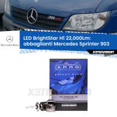 0 Abbaglianti LED H1 22,000Lm per Mercedes Sprinter 903 1995 -2002 H1: Kit LED BrightStar 22000Lm