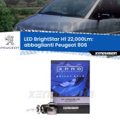 0 Abbaglianti LED H1 22,000Lm per Peugeot 806 1994 -2002 H1: Kit LED BrightStar 22000Lm