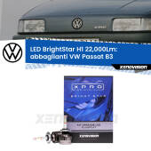 0 Abbaglianti LED H1 22,000Lm per VW Passat B3 a parabola doppia H1: Kit LED BrightStar 22000Lm