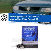 0 Abbaglianti LED H1 22,000Lm per VW Passat B5 1996 -2000 H1: Kit LED BrightStar 22000Lm
