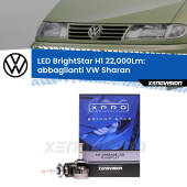 0 Abbaglianti LED H1 22,000Lm per VW Sharan  1995 -2010 H1: Kit LED BrightStar 22000Lm