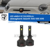 0 Abbaglianti LED H1 24,000Lm per Abarth 500 595 695 2008-2014 H1: Kit LED EagleMini 24.000Lm
