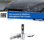 0 Abbaglianti LED H1 9600Lm per Fiat Coupe 1993 -2000 H1: Kit LED Accent 9600LM