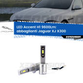 0 Abbaglianti LED H1 9600Lm per Jaguar XJ X300 1994 -1997 H1: Kit LED Accent 9600LM