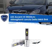 0 Abbaglianti LED H1 9600Lm per Lancia Delta MkIII 844 con fari Bi-Xenon H1: Kit LED Accent 9600LM