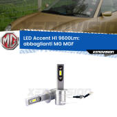 0 Abbaglianti LED H1 9600Lm per MG MGF  1995 -2002 H1: Kit LED Accent 9600LM