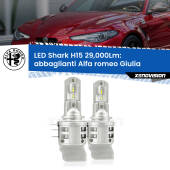H15: Kit LED Shark 24.000Lm - Luci Diurne DRL e Abbaglianti Canbus