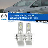 H15: Kit LED Shark 24.000Lm - Luci Diurne DRL e Abbaglianti Canbus