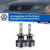 0 Abbaglianti LED H7 24,000Lm per VW Passat B5.5 2000 -2005 H7: Kit LED BrightStar 24.000Lm