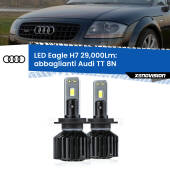 0 Abbaglianti LED H7 29,000Lm per Audi TT 8N 1998 -2006 H7: Kit LED Eagle V2.0 29.000Lm