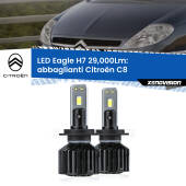 0 Abbaglianti LED H7 29,000Lm per Citroën C8  2002 -2010 H7: Kit LED Eagle V2.0 29.000Lm