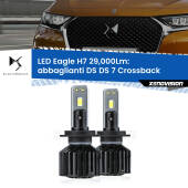 0 Abbaglianti LED H7 29,000Lm per DS DS 7 Crossback con fari Xenon H7: Kit LED Eagle V2.0 29.000Lm