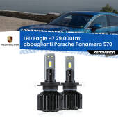 0 Abbaglianti LED H7 29,000Lm per Porsche Panamera 970 Full-beam spotlight con fari Bi-Xenon H7: Kit LED Eagle V2.0 29.000Lm