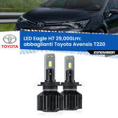 0 Abbaglianti LED H7 29,000Lm per Toyota Avensis T220 1997 -2003 H7: Kit LED Eagle V2.0 29.000Lm