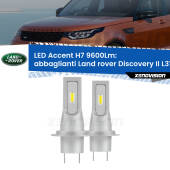 0 Abbaglianti LED H7 9600Lm per Land rover Discovery II L318 1998 -2004 H7: Kit LED Accent 9.600LM