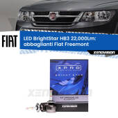 0 Abbaglianti LED HB3 22,000Lm per Fiat Freemont  2011 -2016 HB3 Kit LED BrightStar 22000Lm